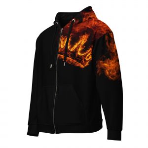 BLK FYE All Over Fire Hoodie