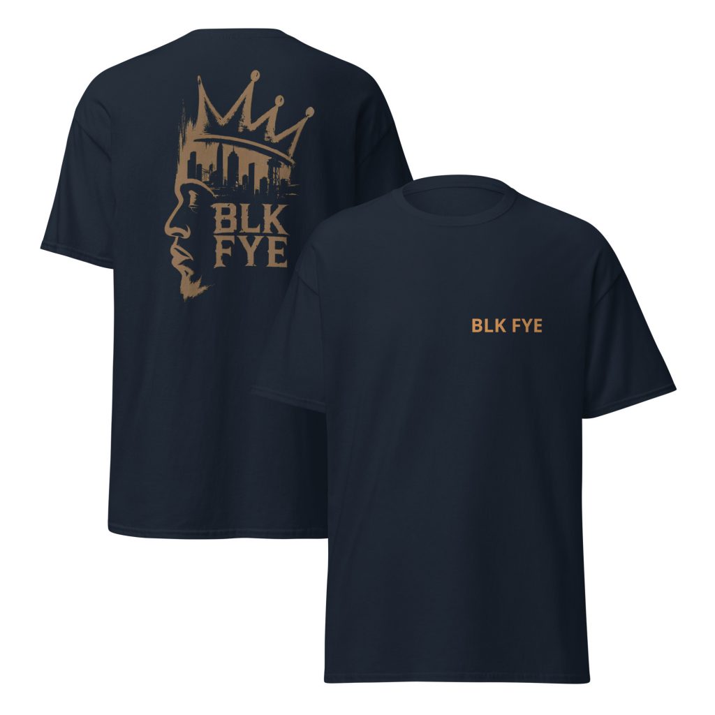 BLK FYE Crowned Man T shirt
